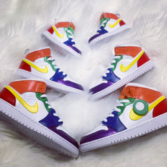 Jordan rainbow shoes on sale